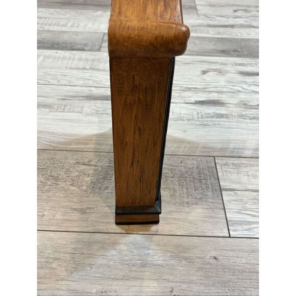 Vintage Ceramic Mantel Clock Hershey Mold Farm Mill Scene - Picture 7 of 13